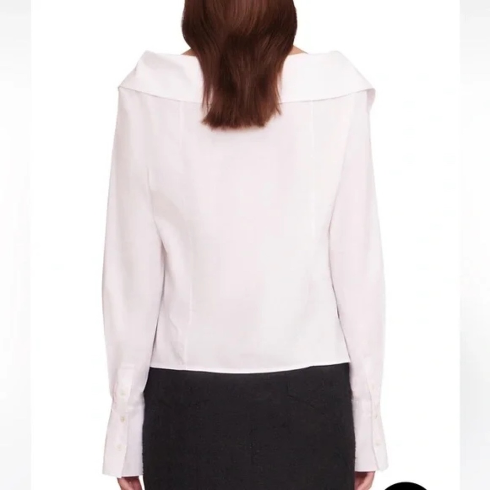 NWT Staud Felicity Poplin Top - Picture 3 of 6